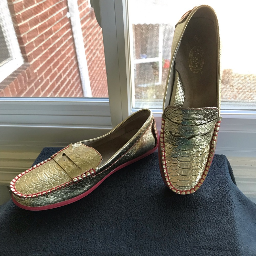 Anasai Beau Embossed Penny Loafer